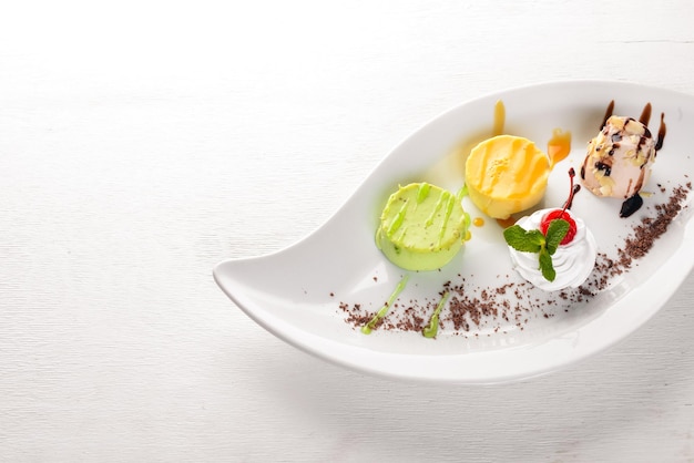 Kuchnia z talerzem inspirowanym przepisem