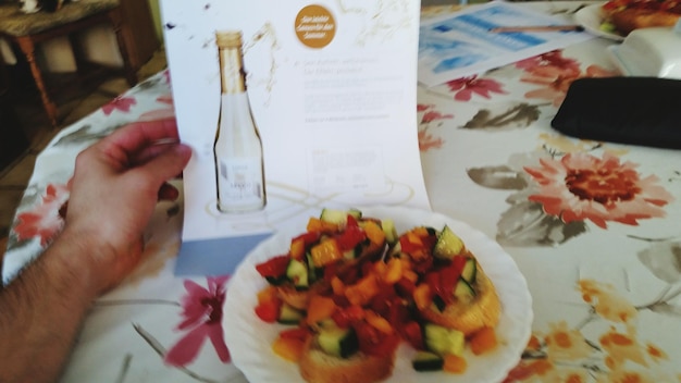 Zestaw potraw na stole